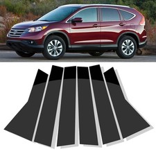Black Pillar Posts For Honda Crv 2012-2016 Door Trim Cover Kit Car Accessories Black Pillar Posts For Honda Crv 2012-2016 Door Trim Cover Kit Car Accessories