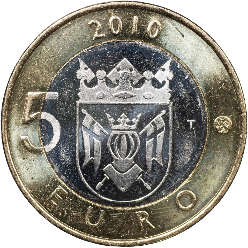 Finland Coin 5 euro 2010 (Unc Bi-Metallic) Finland Proper - Image 2 of 3