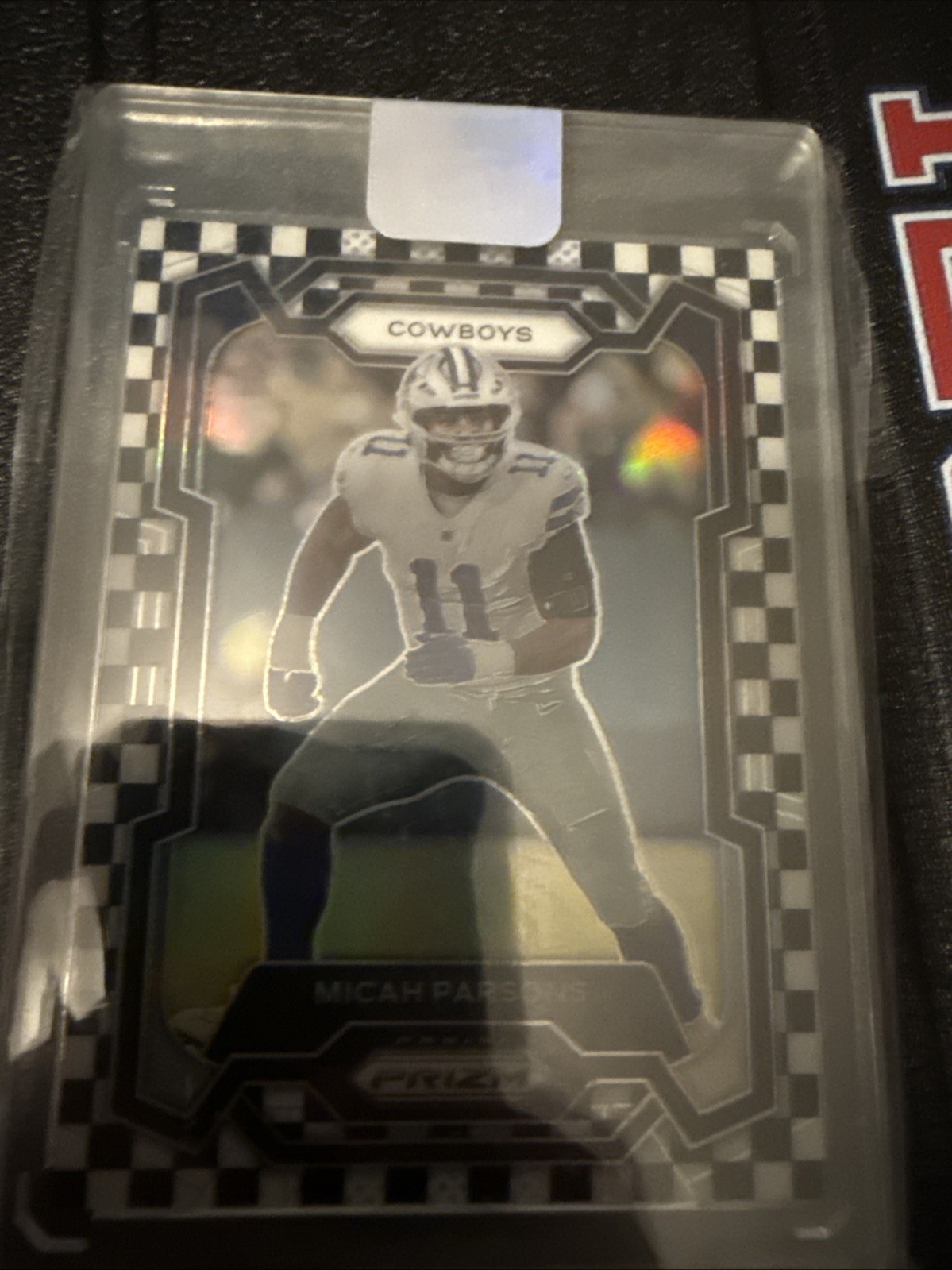 2023 Panini Prizm - Micah Parsons #78 Black & White Checker Prizm