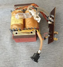 DDR Trafo LL48/25 220V~ 2x12V~/4,8A 50W Netzteil mit Euro Netzbuchse & Sicherung