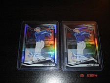 2022 ELITE EXTRA EDITION HENRY BOLTE Prime Numbers A Auto lot of 2 RC Athletics