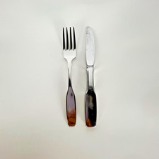 Oneida Community Paul Revere Stainless Heavy Flatware - Kids Fork and Knife