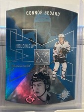 2023-24 Upper Deck Extended Series Rookie Holoview X SPX-33 Connor Bedard 