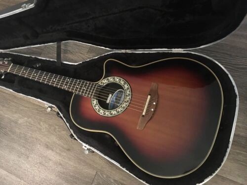 【90s グアダルーペ ペンダントヘッド】ローライダー チカーノ 14kgh Ovation acoustic electric guitar model 4861 made in Korea