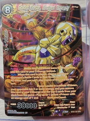 Dragonball Golden Frieza, Evolved Emperor BT21-120 SPR