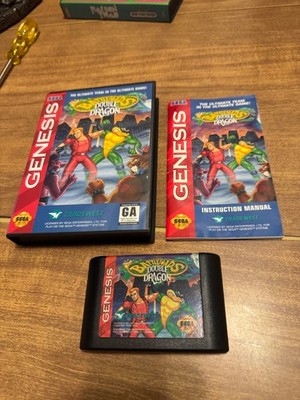 Battletoads Double Dragon: The Ultimate Team Sega Genesis CIB video game HANGTAB