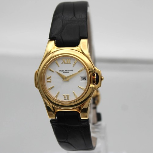 Patek Philippe Calatrava 18K Yellow Gold Quartz Watch 4890J