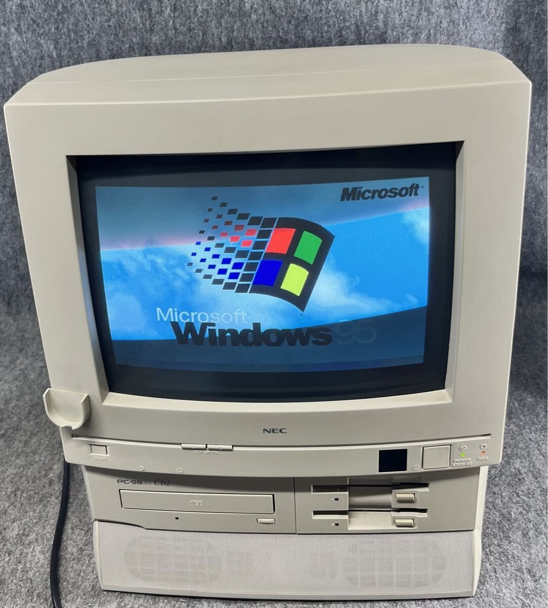 NEC PC-9821 Ab2 T Desktop PC Vintage Computer Windows 95 Tested