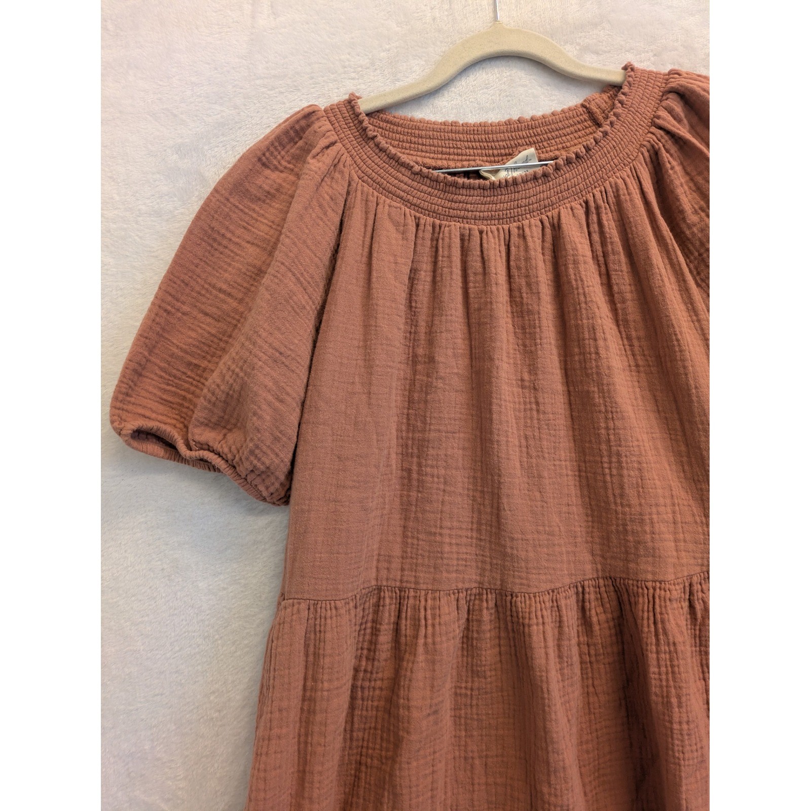 Universal Thread Womens Small Rust Brown Dress Sh… - image 2