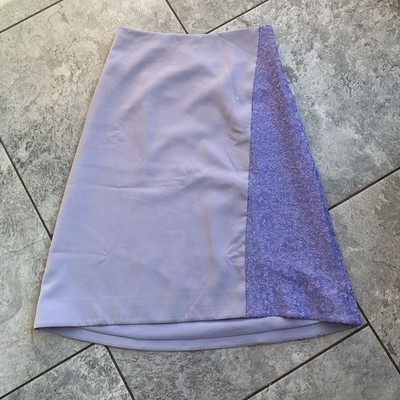 Whistles Limited Edition Purple Lilac Sequin Shina Skirt Size 10 BNWT