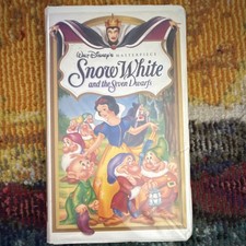 Walt Disney Masterpiece Collection Snow White and the Seven Dwarfs VHS NTSC