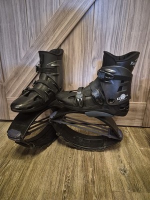 Kangoo Jumps KJ XR3 SE X-Rebound Fitness Boots Size M All Black