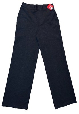 Spanx Perfect Pant Wide Leg Ponte High Rise Pull On Charcoal Heather Tall NWT