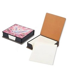 Diamond Painting Note Box Memo Pad Holder,Diamond Art Sticky Notes Swan