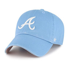 Atlanta Braves Erwachsene Cap 47 Marke MLB Baseball Clean Up Columbia Mütze - Neu