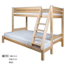 Etagenbett Stockbett Kiefer Massiv Vollholz Betten Kinderbett Hochbett Bett Neu