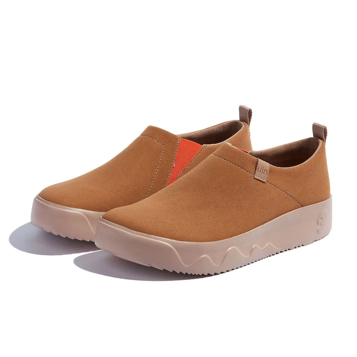 UIN Women's Travel Walking Shoes Casual Sneaker ( Toledo 9 - caramel Brown)