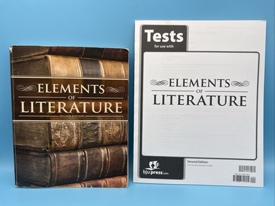 Bob Jones Elements Of Literature Student Text & Tests 10th Grade (2nd Edition)