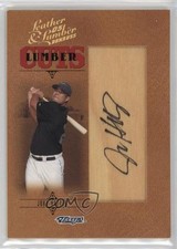 2005 Donruss Leather & Lumber Lumber Cuts 49/256 John Hattig #LC-160 Auto 0o9