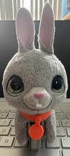 FurReal Walkalots Lil' Wags Bunny Rabbit Pet by Hasbro Grey Gray