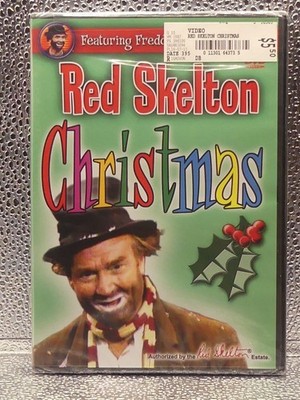 Red Skelton Christmas FS B&W Color Freddie The Freeloader DVD New Factory Sealed