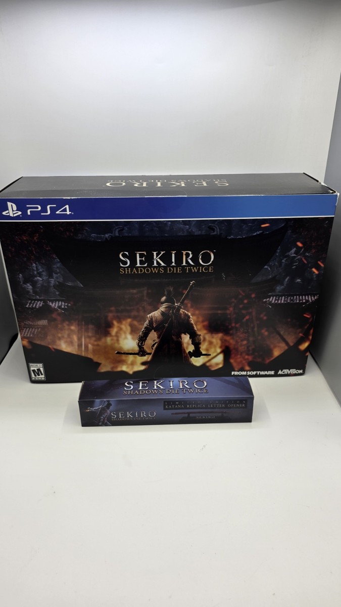 Sekiro Shadows Die Twice (PS4, 2019, Collectors Edition) for sale