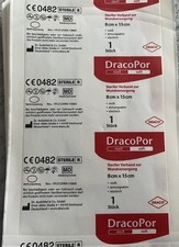 Draco Por 8cm x 15cm Pflaster