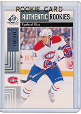 Raphael Diaz 2011-12 SP Game Used Ed. Rookie Card #114 /699