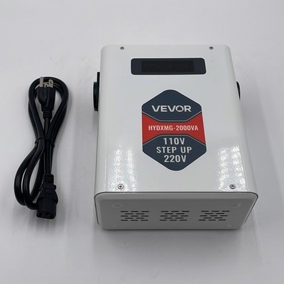 VEVOR Step Up Voltage Converter 2000VA Heavy Duty Voltage Power Converter