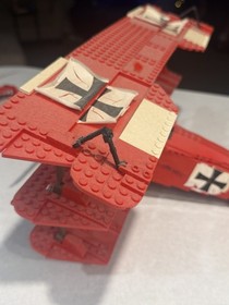 LEGO Creator Expert: Red Baron (10024) Worn Stickers No Box Or Book