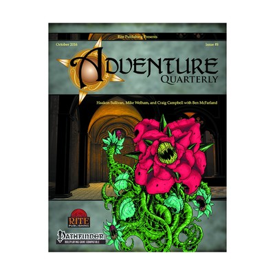 Rite Pub Pathfinder  #8 ''Ruins Perilous Level 6, Race for the Cage, Vault  New