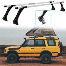 63" Adjustable Roof Rack Crossbar Cargo Carrier For Land Rover Discovery Series2