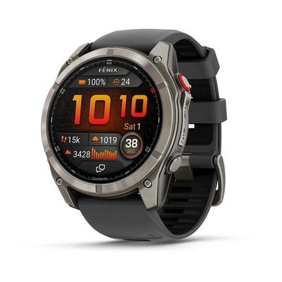 GARMIN Fenix 8 Pro Amoled, 51mm Titanium/Graphite/Black GPS Smartwatch