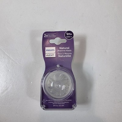 Philips Avent Natural Response Nipple Flow 1m+