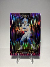 2024 Panini Select - Concourse Cooper Rush #22 Purple Shock Prizm /360