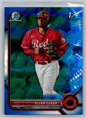 2022 Bowman Sapphire Edition #BCP-142 Allan Cerda 1st Bowman