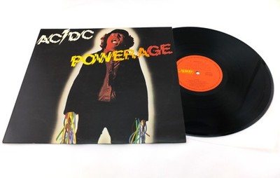 AC/DC Powerage 1983 Australian Albert Productions Red Label Vinyl LP Record NM