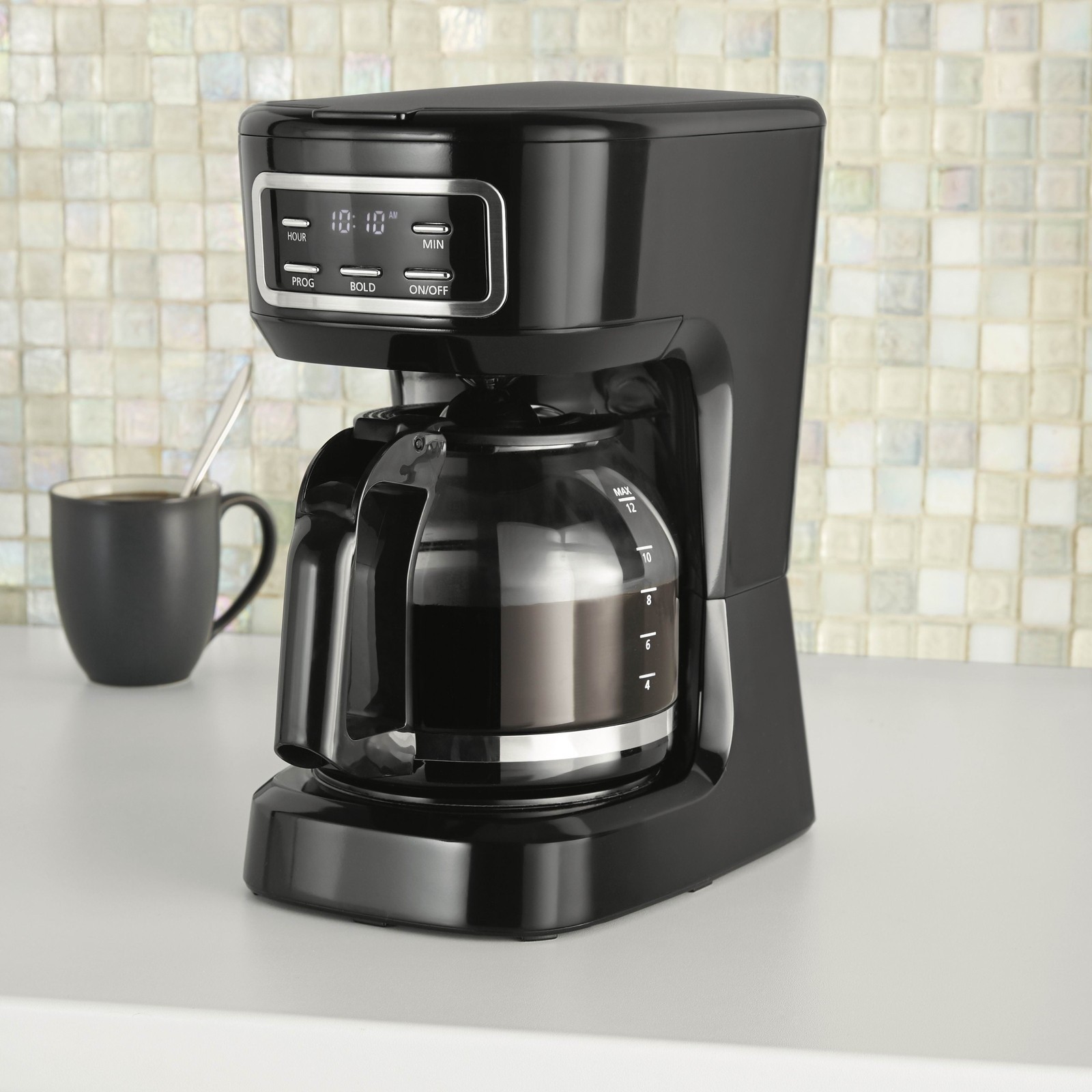 Machines Drip Coffee Maker Kitchen Black