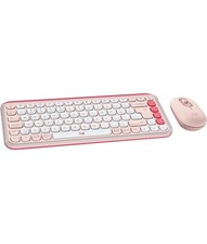 Logitech POP ICON Combo, Bluetooth Keyboard and Mouse Combo, Comfortable Typing,