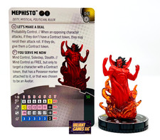 Marvel Heroclix Mephisto 042 w/ Card Strange Tales Set