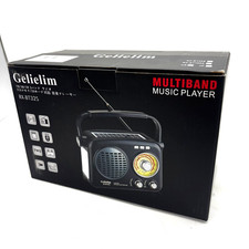 Gelielim RXBT32S Multiband Music Player Solar Radio Bluetooth USB AM FM SW New