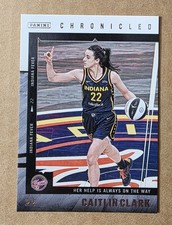 2025 Panini Chronicled Caitlin Clark WNBA #46 Indiana Fever ROY 