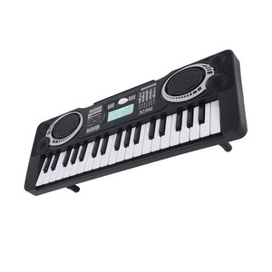 Schwarzes Kinder-Keyboard-Piano Mit 37 Goûté Tragbares Lerninstrument.