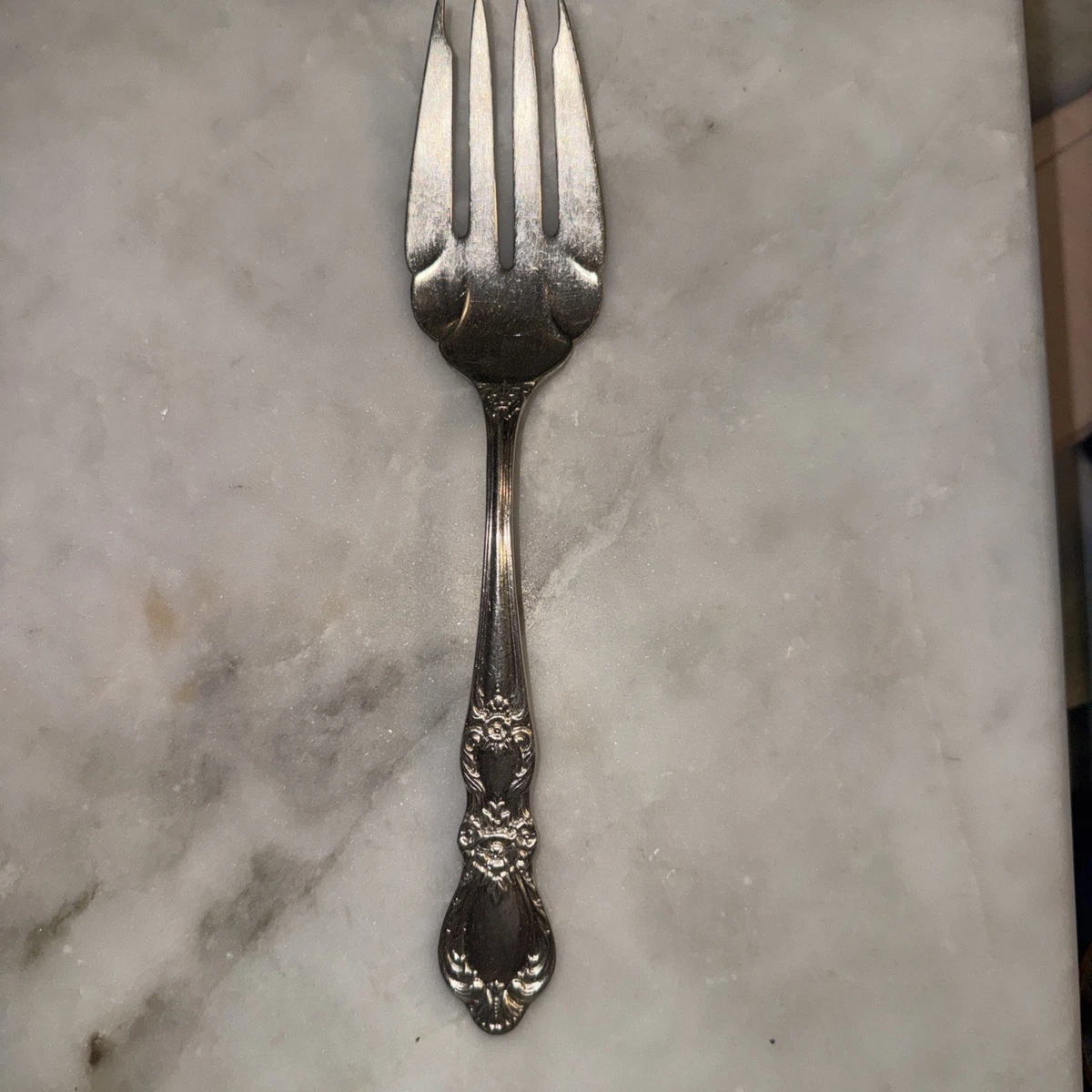 1847 Rogers Bros Salad Server Antique US Silver-Plated Flatware