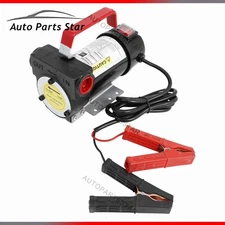 12V Electric Fuel Transfer Pump Diesel Kerosene Oil Auto Extractor Pump 45L/min