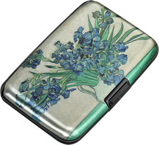 Mini RFID Aluminum Wallet Credit Cards Holder Business Card Case Metal ID Case f