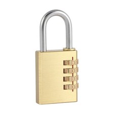 Timco - Brass Combi Padlock (Size 38mm - 1 Each)