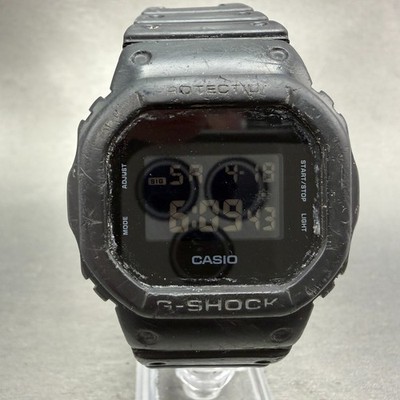 Casio G-Shock DW-5600BB Watch Men 43mm Digital Black Tone Octagon