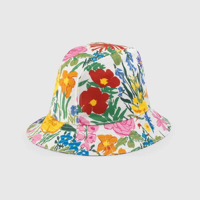 Gucci Ken Scott Women's Multi-Color Cotton Floral Bucket Hat 646063 8400
Opens in a new window or ta
