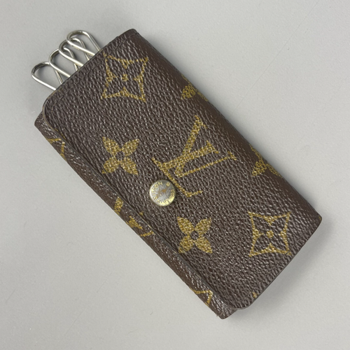 Authentic Louis Vuitton Monogram Multicles 4 Four Hooks Key Case M62631 / CT2128